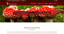 Desktop Screenshot of amanitashop.com